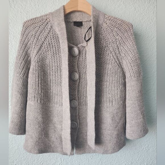 John Lewis Wool Alpaca blend cropped sweater - Picture 11 of 11